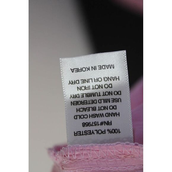 Senlis Womens Light Pink Lined Pull On Midi Tiered Skirt Size S - Picture 4 of 5